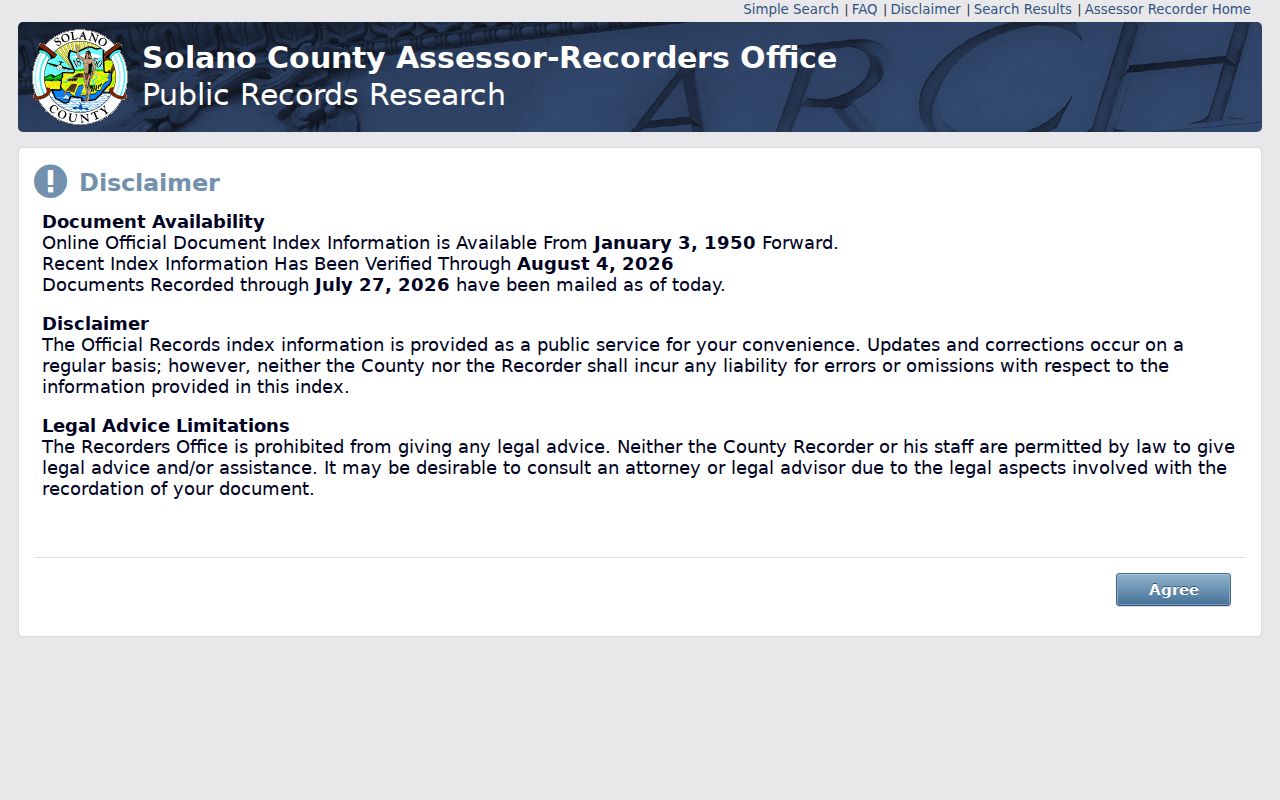 Fairfield previous residents Solano Recorder Online index